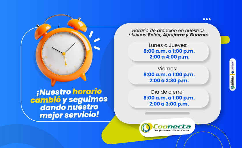 Nuevo horario